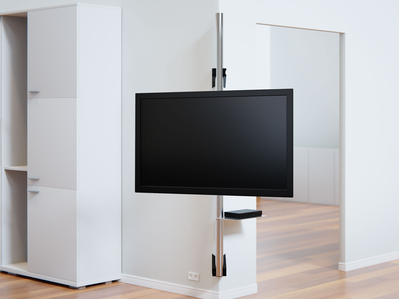 Elektrisch schwenkbare TV Wandhalterung bis 75 Zoll günstig kaufen